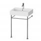Duravit Vero 50 gulvst�ende metalstativ til h�ndvask - Krom
