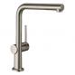 hansgrohe Talis M54 k�kkenarmatur m/L-tud og udtr�k - Rustfrit st�l finish