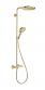 hansgrohe Raindance Select S 240 PowderRain brusesystem - Poleret guldoptik