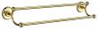 Smedbo Villa dobbelt h�ndkl�destang - Poleret messing