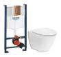 If� Spira Art toiletpakke inkl. s�de m/soft-close, cisterne og kobber betjening