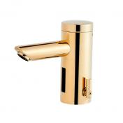 Cass�e Conti+ Lino L10 ber�ringsfrit h�ndvaskarmatur m/batteri - Blank messing