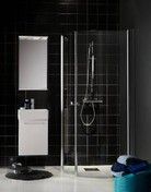 Hafa Igloo R bruseafsk�rmning - 90x90 cm - Klar glas