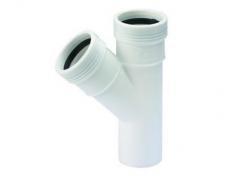 Afl&oslash;bsgrenr&oslash;r 40/40 mm hvid - 45gr