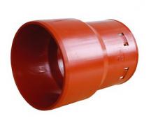 Wavin 110 mm PVC-dr&aelig;ntilslutning til 92/80 mm dr&aelig;nr&oslash;r, spids