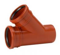 Uponor 110 x 110 mm 45 gr. PP-kloakgrenr�r