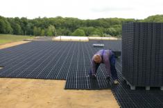 Byggros ECORASTER Ecoblock S50 gr�sarmering, sort, 20 t, pakke � 12 stk. (1,33 m2)