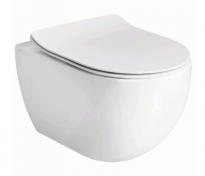 Lavabo Glomp rimless v�gh�ngt toilet - Hvid