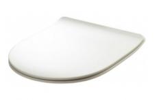 Lavabo Flo/File/Glomp Slim toilets�de m/softclose - Mat hvid