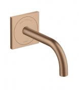 Hansgrohe Axor Uno elektronisk h�ndvaskarmatur til indbygning - 165 mm - B�rstet r�dguld