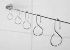 Ridder Forh�ngsringe - 16 stk. - Rustfri st�l