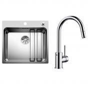 Blanco Etagon 500-IF/A k�kkenvask m/Mida-S k�kkenarmatur