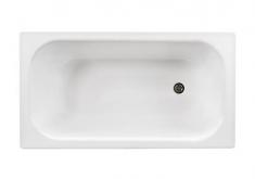 Gustavsberg badekar t/indbygning - 130 x 70 - 1 ryglæn