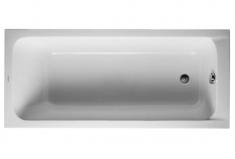 Duravit D-Code badekar t/indbygning - 160 x 70 - 1 rygl�n