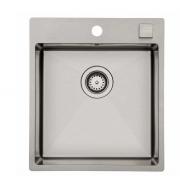 Lavabo Kubus 441 soft k�kkenvask 440x500 mm - m/Auto strainer