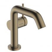 hansgrohe Tecturis S Fine h�ndvaskarmatur 110 m/CoolStart, EcoSmart+ og push-open bundventil - B�rstet bronze