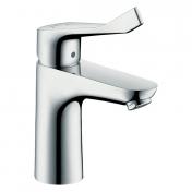 hansgrohe Focus 100 Care h�ndvaskarmatur m/ekstra langt greb og l�ft-op bundventil