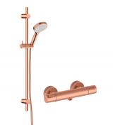 Damixa Silhouet komplet brusesystem - B�rstet kobber