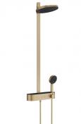 hansgrohe Pulsify S Showerpipe 260 2jet m/ShowerTablet Select 400 - B�rstet bronze