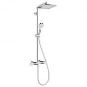 hansgrohe Crometta E 240 Showerpipe m/Ecosmart 1jet - Krom