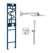 Grohe Precision SmartControl komplet brusesystem m/Shower Frame - Krom