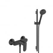 hansgrohe Vernis Blend bruses�t m/Vernis Blend brusearmatur - Mat sort