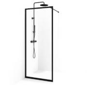 Cass�e New York fast brusev�g m/sort ramme - 75 cm