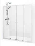 Cass�e Slide 4 - Klar glas - 120-125