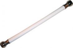Tilslutningsslange &frac12;x&frac12;" 400 mm hvid