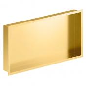 Damixa Zen badev�relseshylde til indbygning - Rektangul�r - B�rstet messing