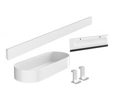 Hansgrohe WallStoris s�t til bruser - Mat hvid