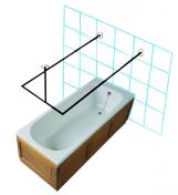 Van Der P Forh�ngstang 200x100x200cm m.v�gflanger/loftt�tte - Rustfrit st�l