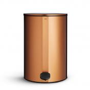 Unidrain Reframe toiletspand m/pedal - B&oslash;rstet kobber