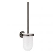 Grohe Essentials toiletb�rste til v�g - Poleret hard graphite