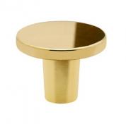 Gustavsberg K5 grebknop - Poleret messing