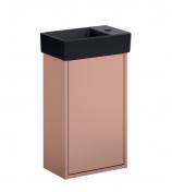 Gustavsberg Artic Small 33 m�bels�t - vask til venstre - Fersken/sort