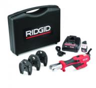 Ridgid pressmaskine RP115, med batteri, lader og M15-18-22 k�ber