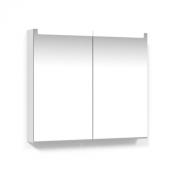 Cass�e 60 spejlskab m/lys og lysstyring - Hvid