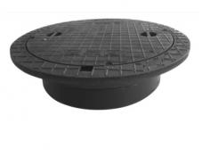 Kombi Ringen A6 600 mm karm/d&aelig;ksel, rund, flydende, 0,6 t, plast