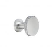 Cass�e Crystal Cut knopgreb eller krog - B�rstet st�l