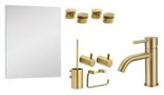 Badev�relse makeover i messing