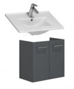 Dansani Mido 60 kompakt m�belpakke m/Amber vask - Mat gr�