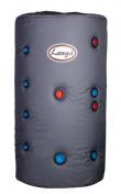 Lang� Dobbelt akkumuleringstank - 50+50 liter - Til varmepumper