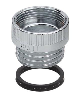 1/2 x M22 x 1" R&oslash;dgods gevindfittings overgangsnippel - 5 stk.