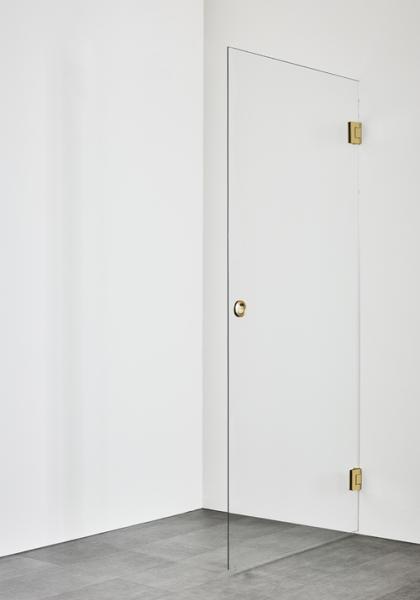 Hafa Infinity 90 brusedør - Messing Hafa Infinity 90 brusedør - Messing