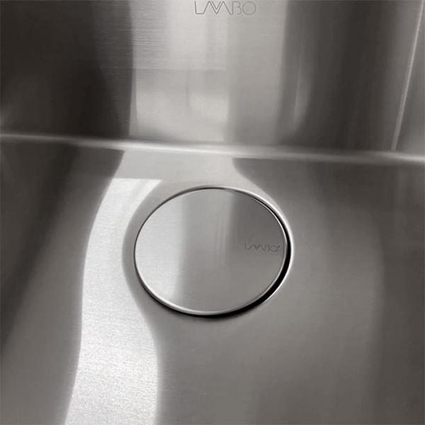 Lavabo designcover til k&oslash;kkenvask - Rustfrit st&aring;l