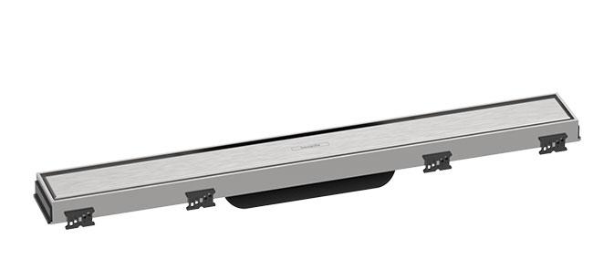 Hansgrohe RainDrain Match Kappes&aelig;t - 60 cm - B&oslash;rstet rustfri st&aring;l