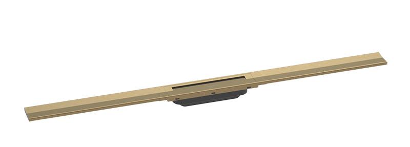 Hansgrohe RainDrain Flex kappes&aelig;t frit i gulv - 100 cm - B&oslash;rstet bronze