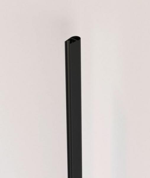 Dansani D-profil tætningsliste 9 Match - Mat sort Dansani D-profil tætningsliste 9 Match - Mat sort