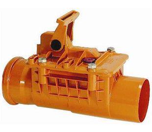 H&oslash;jvandslukke 110 mm m/2 kontraklapper